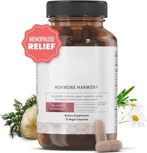 **Not Available Natural Hormonal Support for Women, Relief for Menopause, Perimenopause, Healthy Hormonal Balance, Hot Flashes. 72 Capsules.