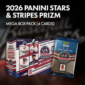 2026 Panini Stars & Stripes Prizm Mega Box Pack