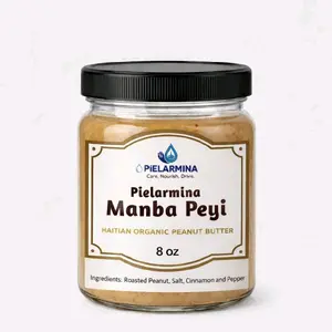 Manba Peyi sèl pike, 100% Haitian peanut butter