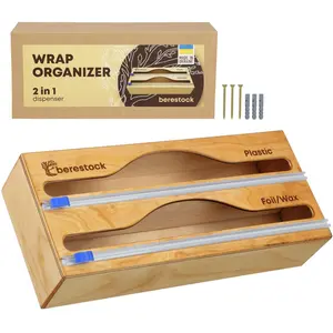 Foil and plastic wrap organizer