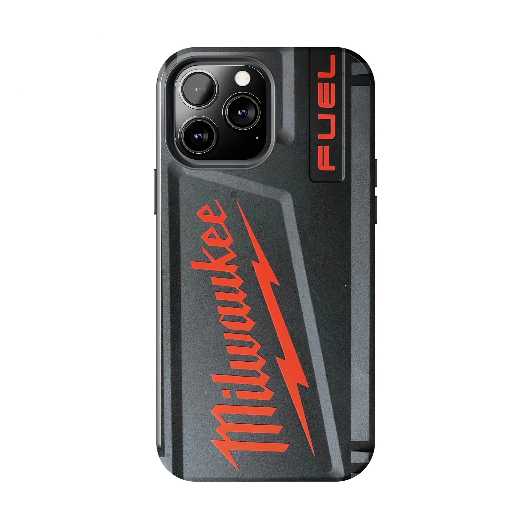 Milwaukee Tool Phone Case - Heavy Duty Red Mechanic Edition Phone Case - Industrial Grade Tough Shell - Phone Cover for iPhone 7-17 Pro Max / for Samsung S21-S26 Ultra