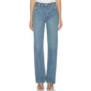 RE/DONE 90s High Rise Loose Jean in Cambria Blue