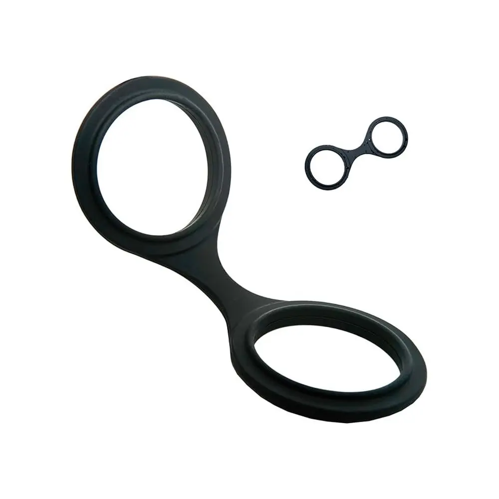 Soft Silicone Handcuff Cosplay Props - Black-2pc, Multiple Colors, All Seasons Holiday Party Filler, Soft-Touch Halloween Hand Accessories for Costume, Stage Performance Needs
