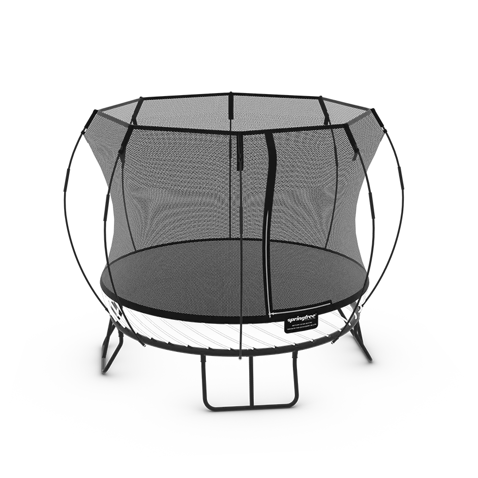 SpringFree Compact Round Trampoline 8'