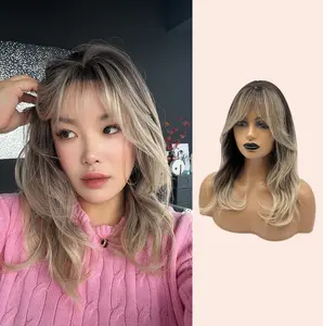 JBEXTENSION 16 Inches Scalpiana 3.5X4 Hard Silky Top Natural Scalp Effect Body Wave Wig MIMI SILKY TOP