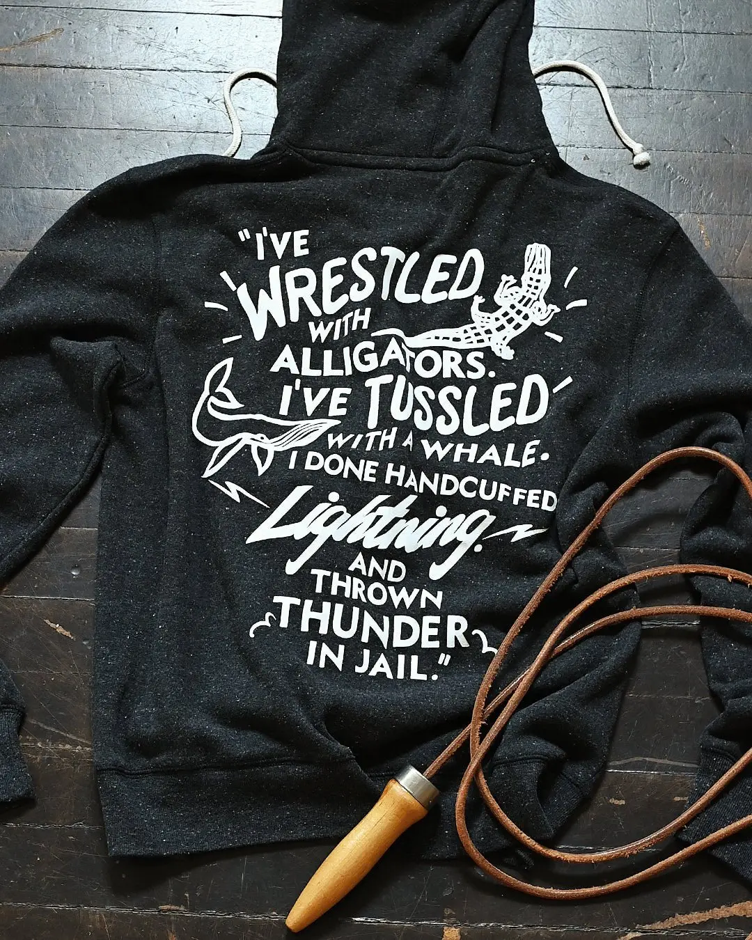 Men's Casual Pullover Hoody - Officially Licensed Muhammad Ali Quote Print Sweatshirt, Vintage Triblend Fleece, Menswear Everyday Wear Top