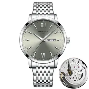 V-050 Fashionable and trendy business automatic mechanical  for men, hollow design, , with calendar, quartz ,  sports hot item Roulette Wheel Casual Waterproof Open Dial Watch outdoorfun