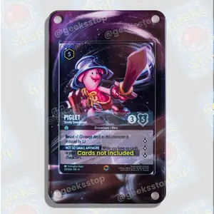 Piglet Custom Acrylic Card Display Case