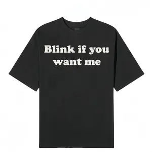 Blink If U Want Me Shirt | Y2k Funny TShirt | Hilarious TShirt | Sarcastic Meme Tee Shirt | Funny Meme Shirt | 90s shirt