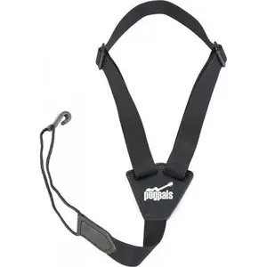 PegPals by My Music Pal Ukulele Sound Hole Strap Brown