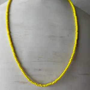 Bright Yellow Necklace