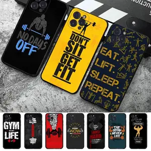 Gym Fitness Bodybuilding Protective Phone Case For iPhone 11/ 11PRO/ 11PROMAX