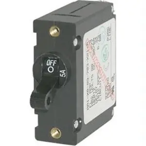 Blue Sea  AC / DC Single Pole Magnetic World Circuit Breaker - 30 Amp