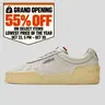 [ANTA Grand Opening] ANTA Hélà Style Casual Sneakers Leather Upper and Rubber Outsole for Everyday Wear, Commuting and Streetwear Kyrie Irving Brand Day
