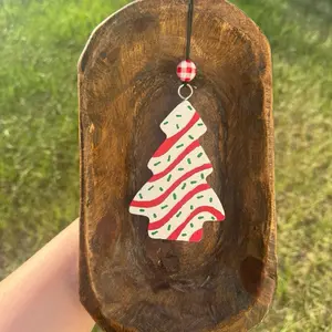 Christmas Tree Cake Car Freshie!