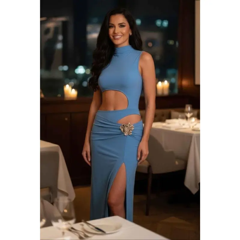 halter neck 2 piece dress - TikTok Shop