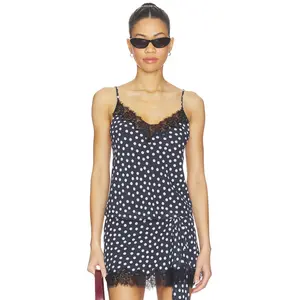 Lovers and Friends Anneli Top in Black Polka Dot
