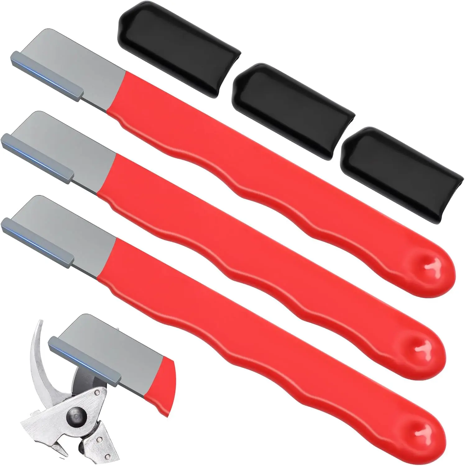1pcs Portable Multipurpose Blade Sharpening Gadget, Suitable for Garden Pruners/Pocket Knives & Kitchen Use, Multicolor (Tools & Hardware Power Tool Accessory), Sharpener, Compact