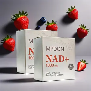 NAD Supplement 1000mg Nicotinamide Riboside with Resveratrol & PQQ Extra Strength NMN Alternative for Energy, Focus & Wellness – Berry Flavor Sticks, 30 Packets