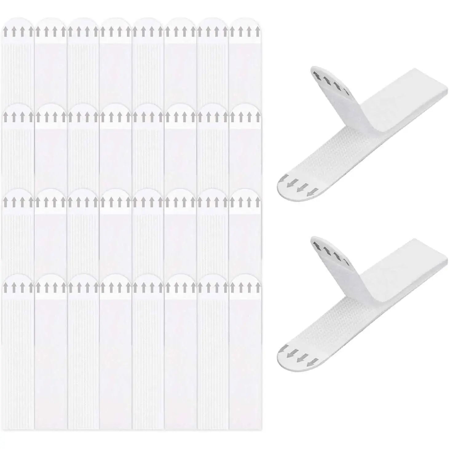 16 Pairs Picture Hanging Strips, Large Picture Hanging Strips Heavy Duty Damage Free Picture Hangers Nail-Free Adhesive Poster Strips No Tools Wall Hanging Strips for Frame Hanging