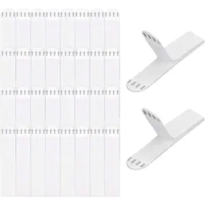 16 Pairs Picture Hanging Strips, Large Picture Hanging Strips Heavy Duty Damage Free Picture Hangers Nail-Free Adhesive Poster Strips No Tools Wall Hanging Strips for Frame Hanging