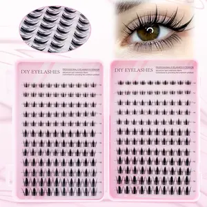 Eyelash Extension Kit CC Curl Mixed Capacity Ideal for Home Application Beginner Friendly Non Toxic False Eyelashes Batch Number 202511