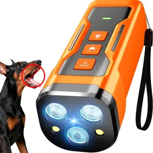 Dog Bark Deterrent Devices, 3X Ultrasonic Anti Barking Device for Dogs, 33 FT Range Barks No More Indoors Neighbor Outdoors Safe & Humane Compact Box Bark Control for Dog Training Behavior Correct