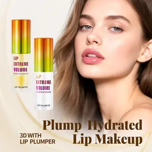 Plant Ingredients Lip Care Essence Ginger Mint Plumping Lip Oil Lightweight Lip Balm Improve Lip Lines