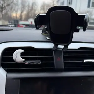 Howlite car vent clip