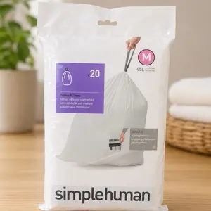 Simple human garbage bag