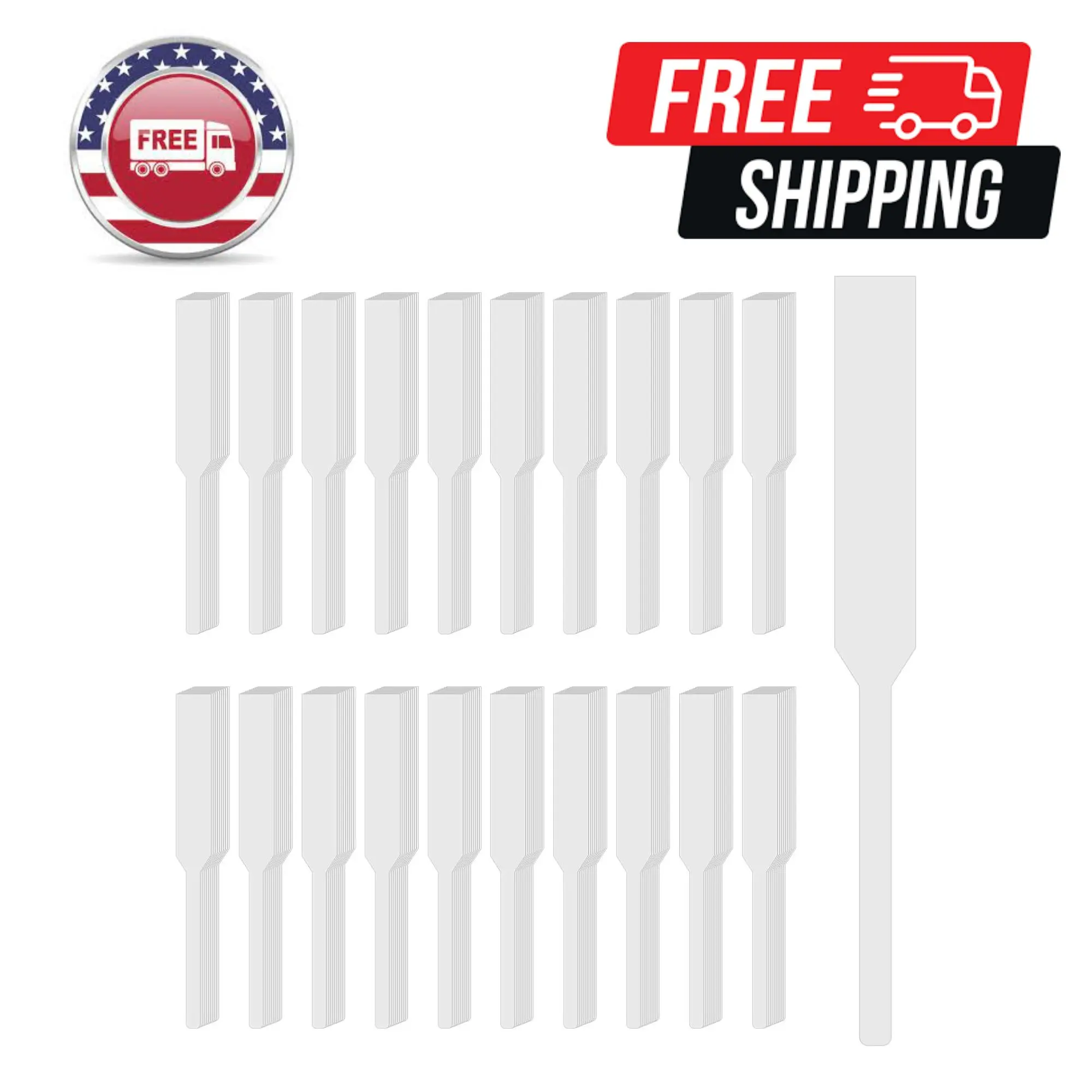 200 PCS Perfume Test Strips Paper Disposable White 200 PCS Perfume Test Strips Paper Disposable White