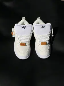 Men's Casual Canvas Shoes, Embroidered Cartoon Design, Low Top Kitten Heel, Anti-Slip Rubber Sole, All Seasons Fashion Sneakers