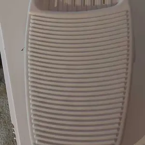 Non-Slip Soap Saver Scrubber Board, Plastic Washboard, Durable Household Cleaning Tool, Ideal for Laundry & Daily Use, Perfect for Clothes Care