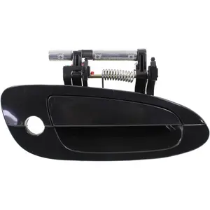 Door Handle Outer Outside Exterior with Keyhole Front Right for 02-06 Altima