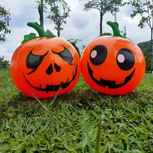 2pcs Halloween Decorations, Hanging Inflatable Pumpkins, Extra Large & Thickened Design, Perfect for Haunted Houses & Malls