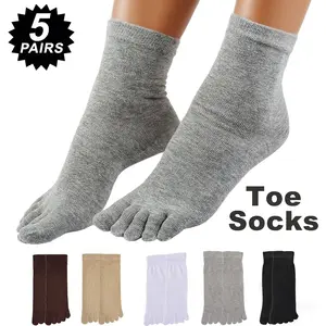 Women's five-toe socks, 5-pair pack