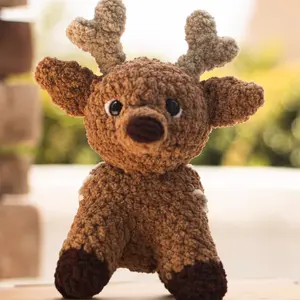 Handmade Crocheted Baby Deer Plush Amigurumi