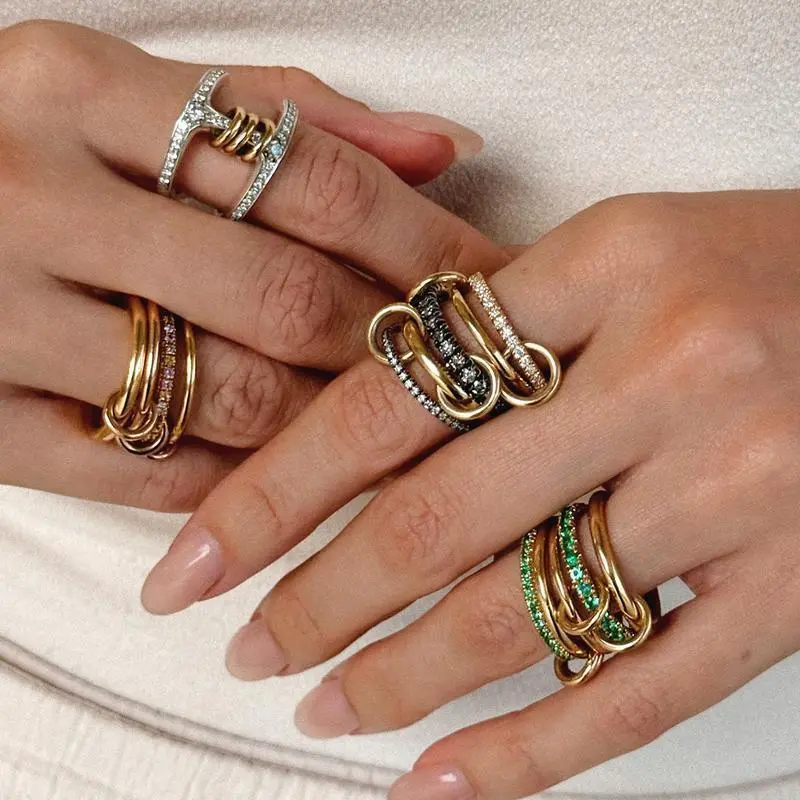 2025 New Stacking Engagement Band Rings Plain Micro Paved 5A CZ Mix Color Multi Pieces Stack Full Finger Women Jewelry 2025 New Stacking Engagement Band Rings Plain Micro Paved 5A CZ Mix Color Multi Pieces Stack Full Finger Women Jewelry