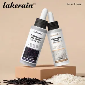 Lakerain 1 Count Exfoliating Drops, Deep Pore Cleansing, Reduce Dead Skin & Blackheads, Improve Dullness, Texture Refining, Hydrating & Moisturizing, Soothing & Repairing