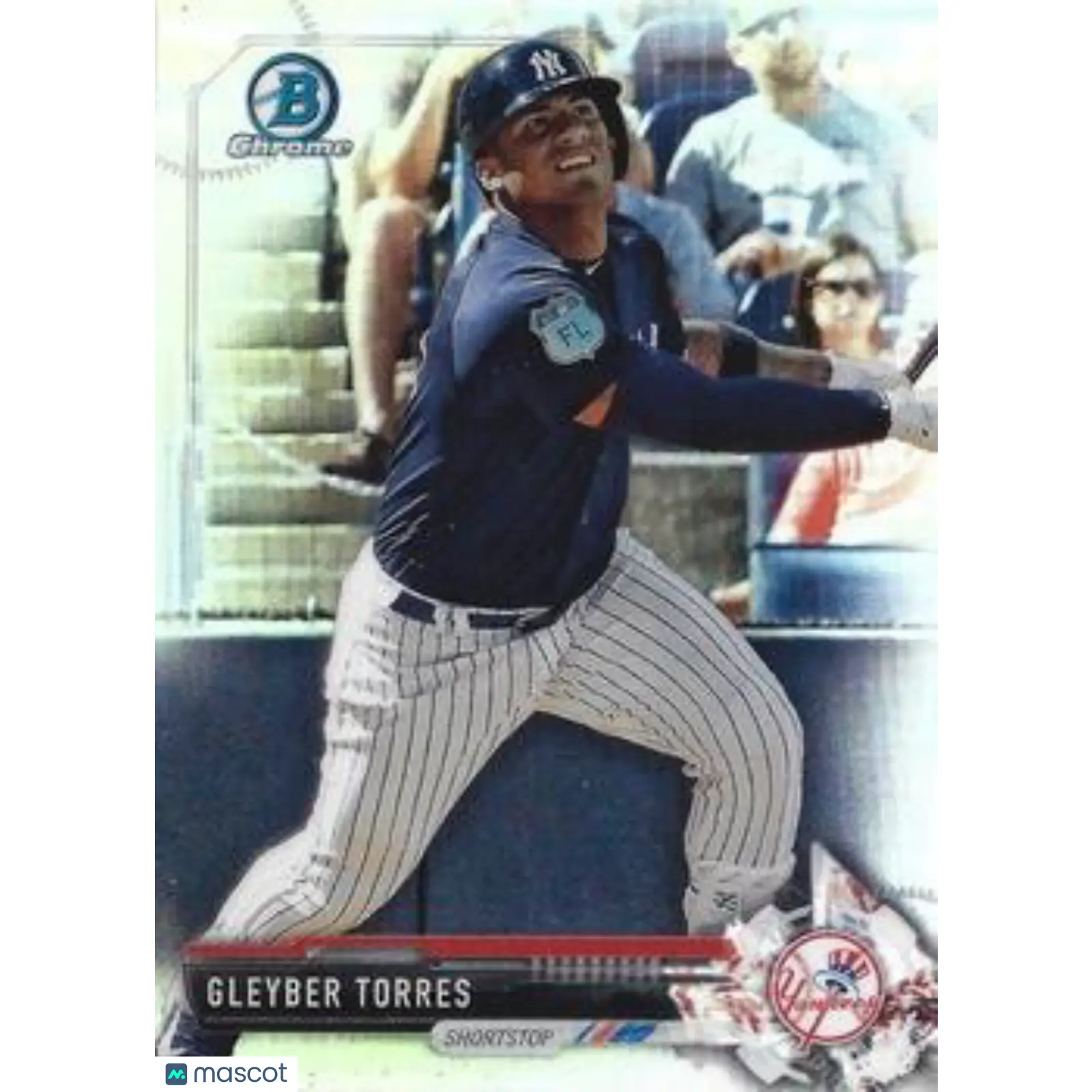 Gleyber Torres 2017 Bowman Draft #BDC-200 Chrome Refractor PSA 10 RC