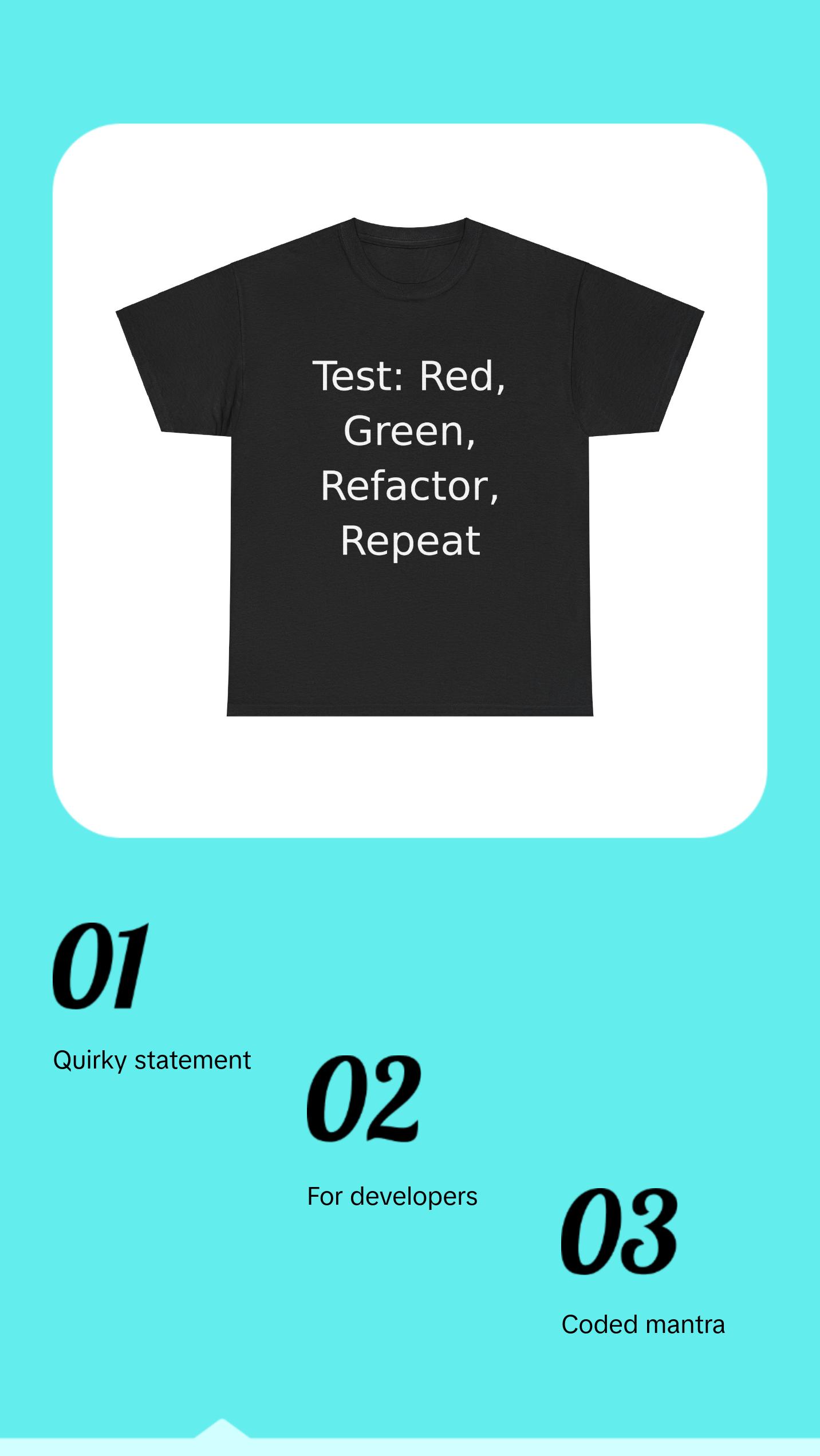Test-Driven Development T-shirt
