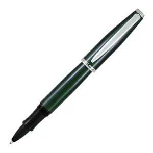 Monteverde USA Aldo Domani Rollerball Pen Green - Mid-Sized Profile & Smooth Finish for Easy Writing Experience