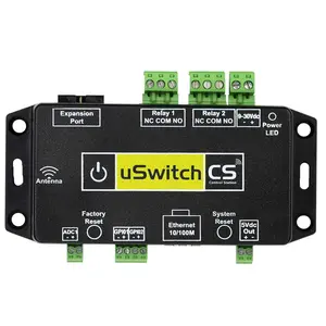 uSwitch CS - WiFI/Ethernet Web Controlled Relays and I/O