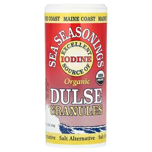 Maine Coast Sea Vegetables Organic, Sea Seasonings, Dulse Granules, 1.5 oz (43 g)