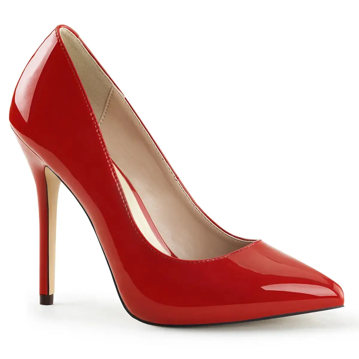 Pleaser Amuse-20 Women's Classic Pump Red