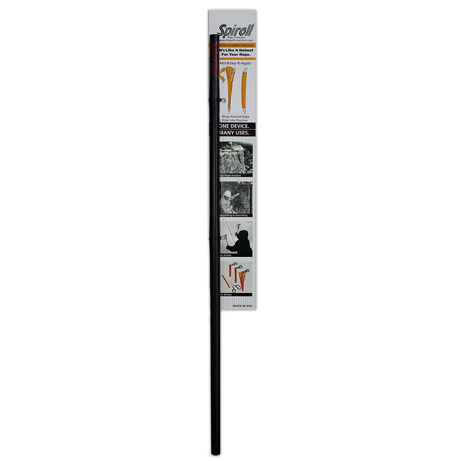 Spiroll Rope Guards - Black 23.5"