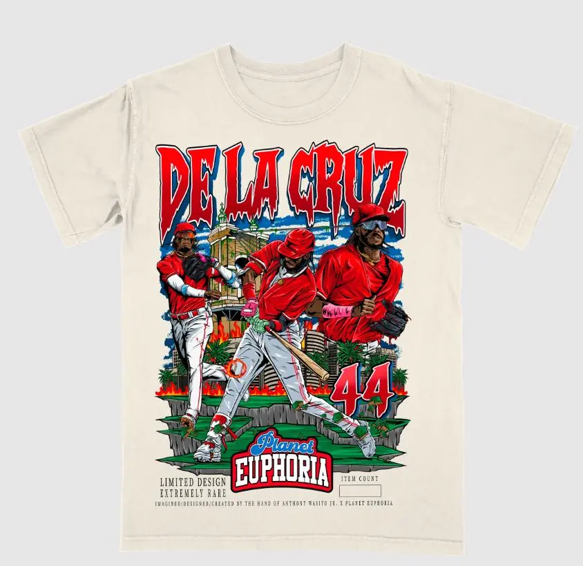 Youth and Adult Elly De La Cruz V2 Planet Euphoria Shirt, 90s Graphic Tees, Graphic Tee, Kids Clothing, Youth Clothing, Boys Clothing