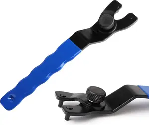 Adjustable Pin Wrench for Angle  Machine, Spanner Wrench (Blue)