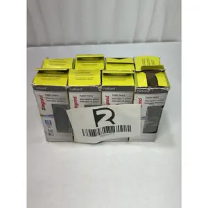 LOT OF 8 LEGRAND PADDLE SWITCH 15 AMP 120/277 VAC, PASS & SEYMOUR DARK BRONZE