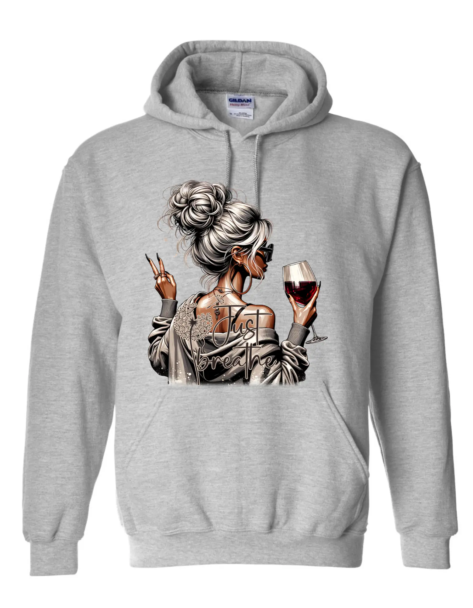 Just Breathe Hoodie